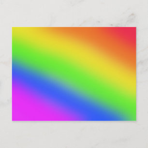 Rainbow Postcard