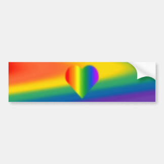 Rainbow Pride Bumper Sticker Same-Sex Pride Gifts