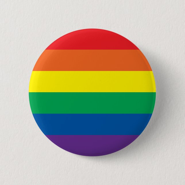 Rainbow Pride Button (Front)