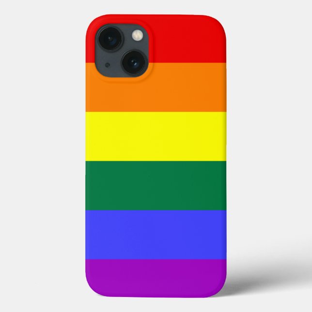 Rainbow Pride Case-Mate iPhone Case (Back)