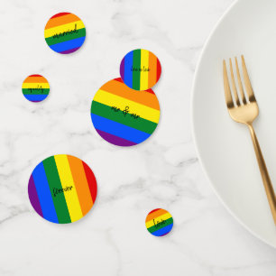 Rainbow Pride Confetti