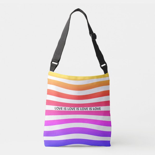Rainbow Pride Crossbody Bag (Front)