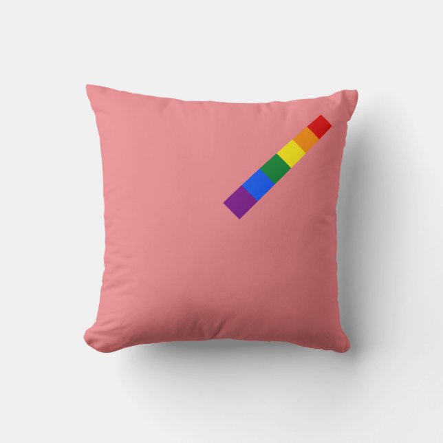 Rainbow Pride Cushion (Front)