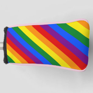Rainbow Pride Equal Rights Diversity Inclusion Golf Head Cover