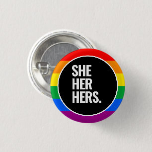 Rainbow Pride Flag 3 Cm Round Badge