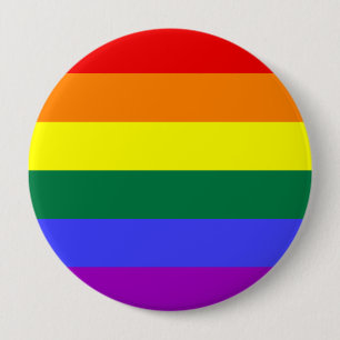 Rainbow Pride Flag Button