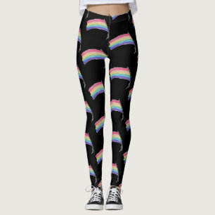 Rainbow Pride Flag Leggings
