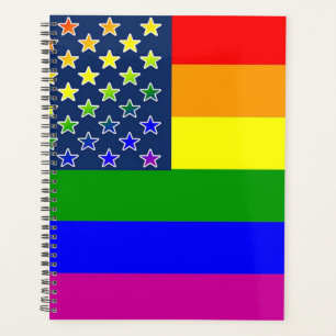 Rainbow Pride Flag Planner