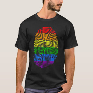 Rainbow Pride Flag Pride Cat Pile Lgbt Cute 1 T-Shirt