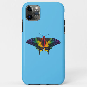 Rainbow Pride Flag Swallowtail Butterfly Case-Mate iPhone Case