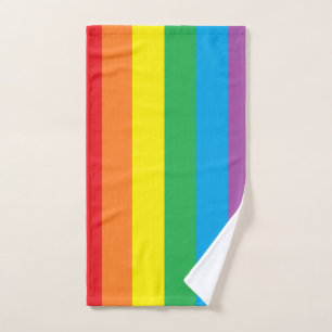 "Rainbow Pride" Hand Towel