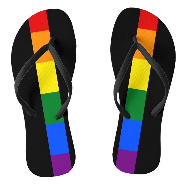Rainbow Pride Jandals (Footbed)