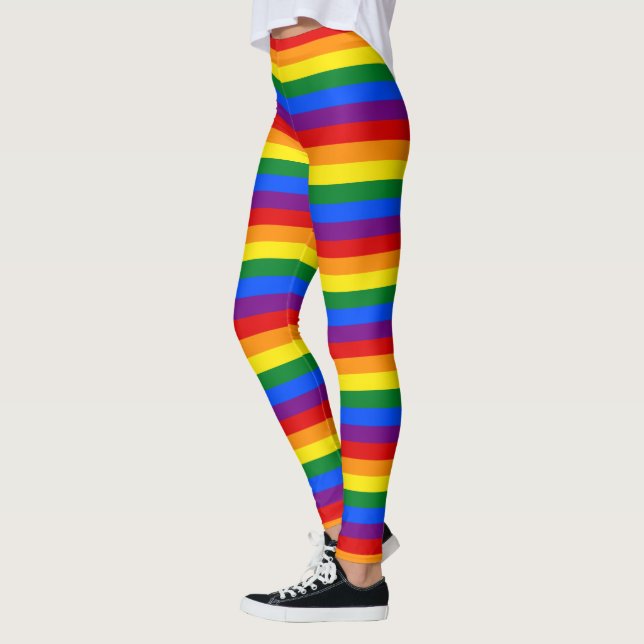 Rainbow Pride Leggings (Left)
