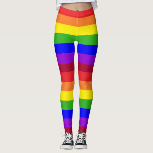 Rainbow Pride leggings tights