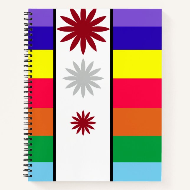 rainbow pride  LGBT Notebook (Front)