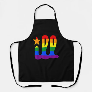 Rainbow Pride Love ill Philadelphia Philly Gay Pri Apron
