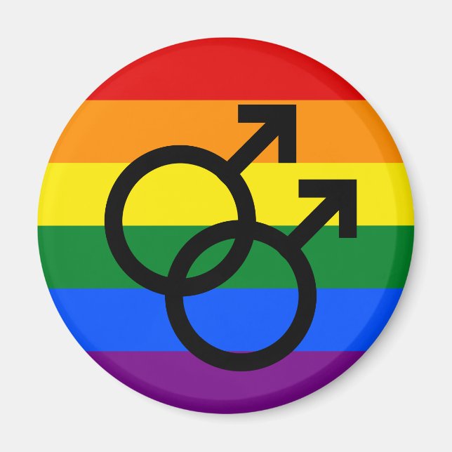 Rainbow Pride Magnet (Front)