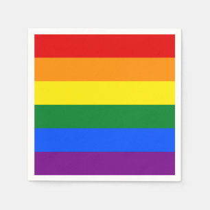 Rainbow Pride Napkin