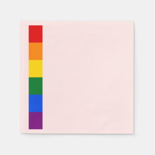 Rainbow Pride Napkin
