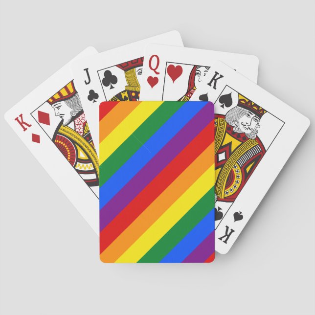Rainbow Pride Playing Cards (Back)