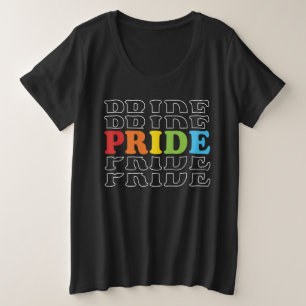 Rainbow Pride Plus Size T-Shirt