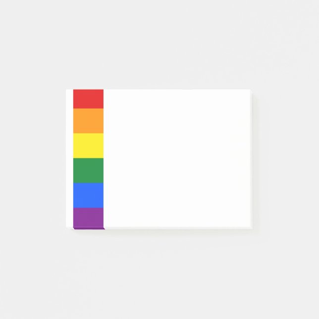 Rainbow Pride Post-it Notes (Front)