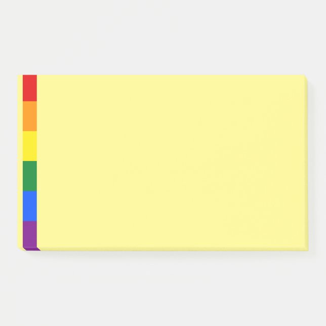 Rainbow Pride Post-it Notes (Front)