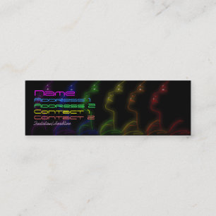 Rainbow Pride Profile Card Template