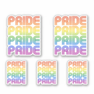 Rainbow Pride Retro