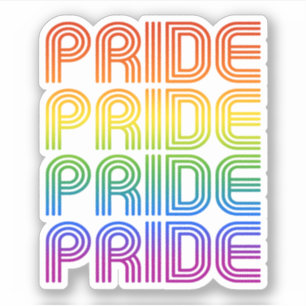 Rainbow Pride Retro