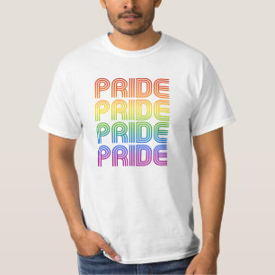 Rainbow Pride Retro T-Shirt