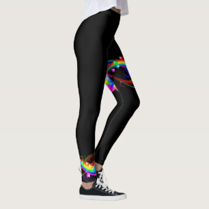 Rainbow PRIDE Run March Walk Safe With Me Ally Leggings