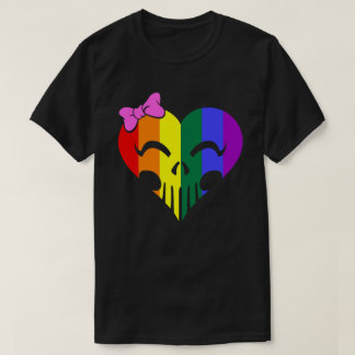 Rainbow Pride Skully Unisex T-Shirt