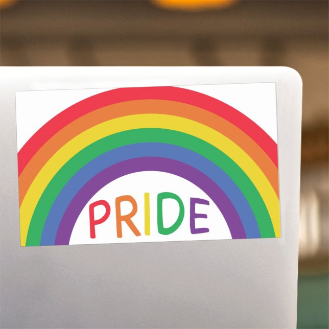 Rainbow Pride Sticker LGBTQ+ support (Creator Uploaded)