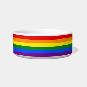 Rainbow Pride Stripes Bowl