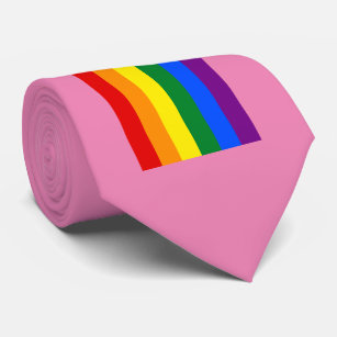 Rainbow Pride Tie