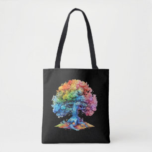 Rainbow pride tote bag