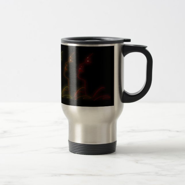 Rainbow pride Travel mug (Right)