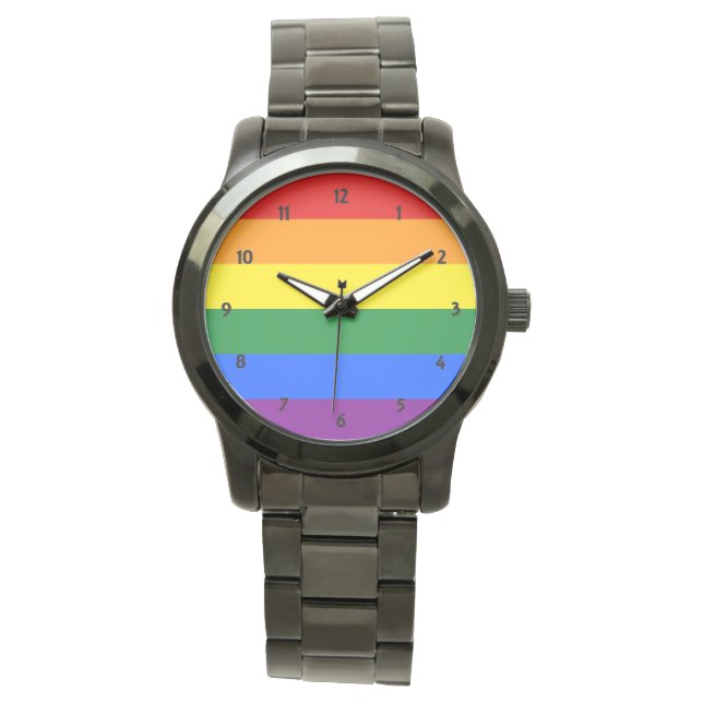 Rainbow Pride Watch (Front)