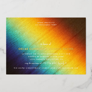 Rainbow Prism Love is Love Gay Engagement Party