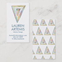 Rainbow Prism Triangle Unique Modern Professional