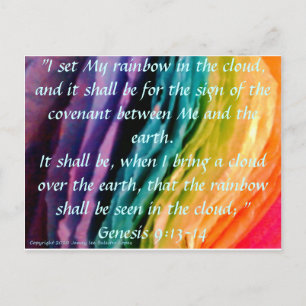 Rainbow Promise Postcard