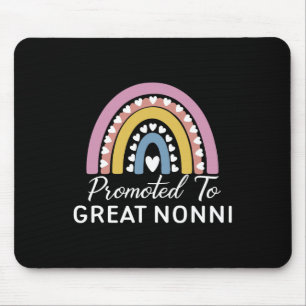 Rainbow Promoted To Great Nonni Mouse Pad