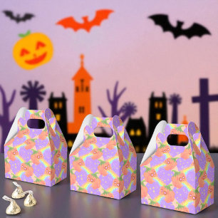 Rainbow Pumpkin Fun, Party Favour, Colourful Gift  Favour Box