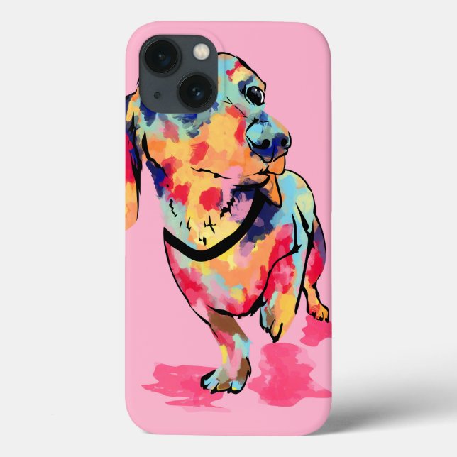 Rainbow Pup Case-Mate iPhone Case (Back)