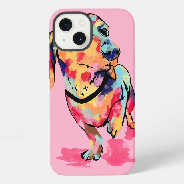 Rainbow Pup iPhone Case (Back)
