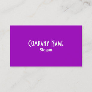 Rainbow Purple Business Card