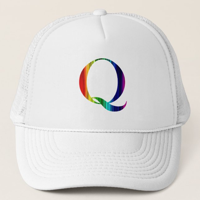 Rainbow Q Hat (Front)