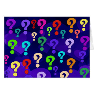 Rainbow Question Marks
