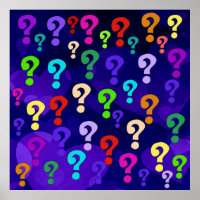 Rainbow Question Marks